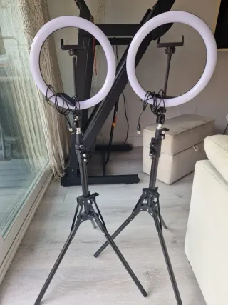 Aros de Luz con Trípode