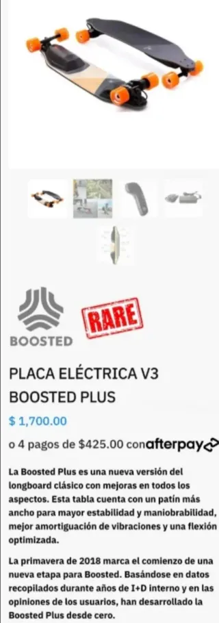 Longboard Boosted 1000W X2