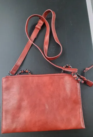 Bolso Misako granate