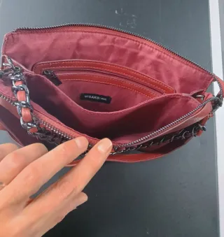 Bolso Misako granate