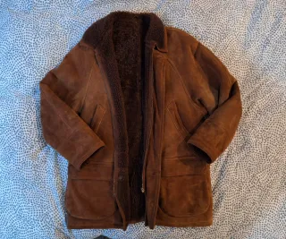 Abrigo de piel Sherling