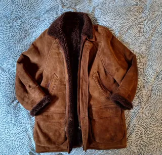 Abrigo de piel Sherling