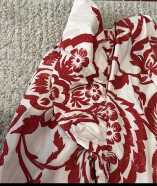 Conjunto Zara Top y Falda Estampado