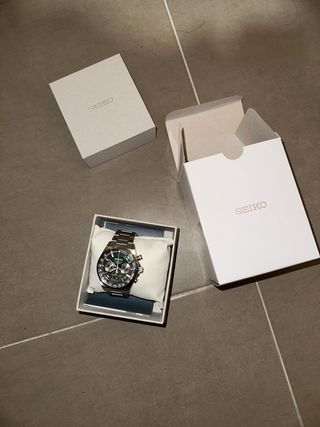 Reloj Seiko SSB405P1 Cronógrafo Acero