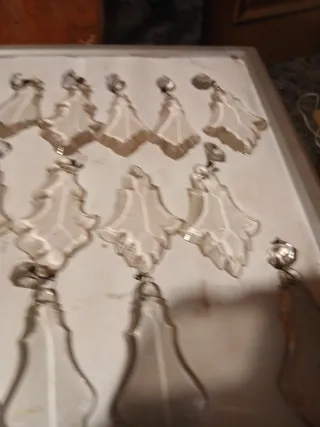 24 Lágrimas de Lámpara Cristal