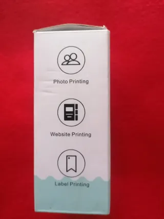 Impresora Portátil Mini + 5 Rollos