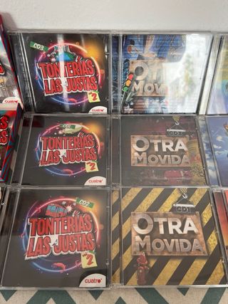 Lote CDs Compilatorios Tonterías Las Justas y Plan