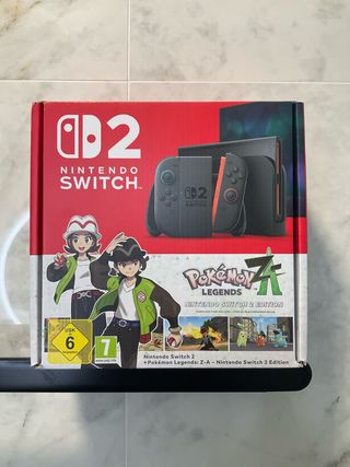 PRECINTADA Nintendo Switch 2 + Pokémon Z-A