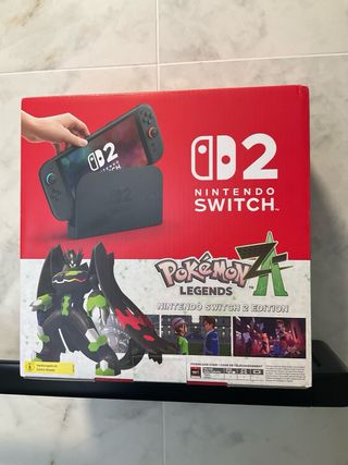 PRECINTADA Nintendo Switch 2 + Pokémon Z-A
