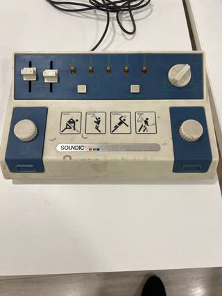Consola Retro Soundic 1982 cable de antena roto