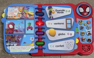 Libro Interactivo Spiderman Vtech