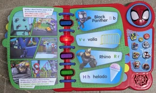 Libro Interactivo Spiderman Vtech
