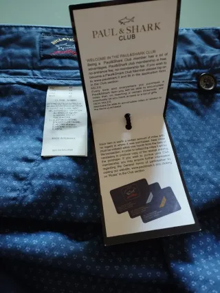 Pantaloni Paul & Shark Blu Uomo
