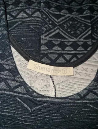 Vestido Shana Fiesta Negro Talla S