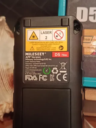 MILESEEY Telémetro Láser D5 70M NUEVO