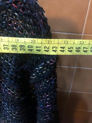 Jersey cuello vuelto multicolor invierno