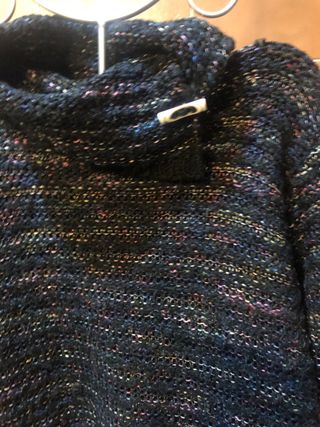 Jersey cuello vuelto multicolor invierno