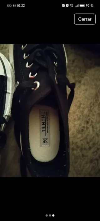 Zapatillas Tenth Mujer Talla 36