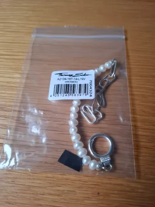 Pulsera Thomas Sabo Perlas y Plata