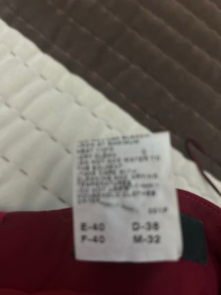 Vestido fiesta granate