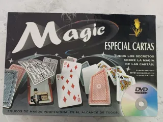 Magia. Especial Cartas 5 barajas y DVD explicativo
