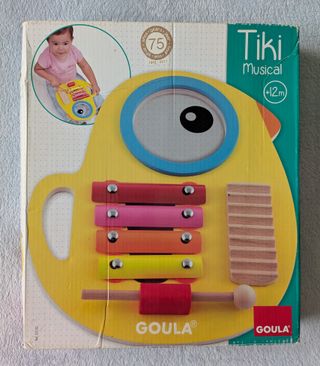 Xilófono Pájaro Goula Madera Bebé