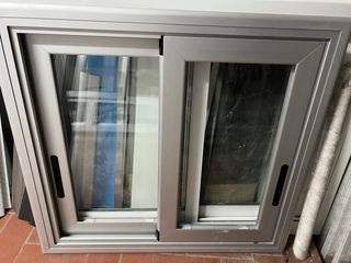 Ventana corredera aluminio SIN CRISTALES