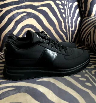Zapatillas Prada Hombre Negras Talla 42.5