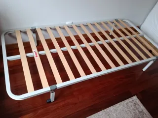 Somier láminas madera con patas 90x190 SMART
