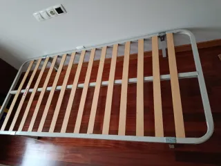 Somier láminas madera con patas 90x190 SMART