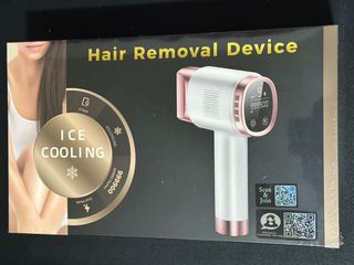 Depiladora IPL 21J Rosa y Blanca