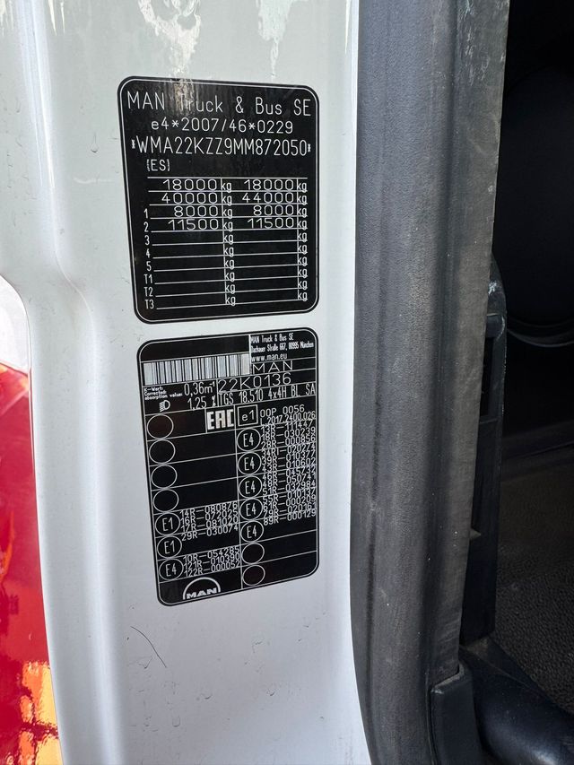 MAN TGS 18.510 HIDRODRIVE 4X4 Cabeza Tractora