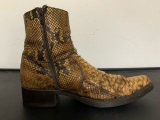 Botines Sendra Piel Serpiente Pithon