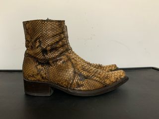 Botines Sendra Piel Serpiente Pithon