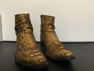 Botines Sendra Piel Serpiente Pithon