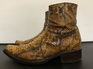 Botines Sendra Piel Serpiente Pithon