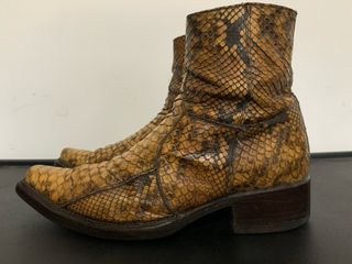 Botines Sendra Piel Serpiente Pithon