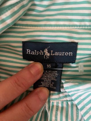 2 Camicie Ralph Lauren taglia 14/16
