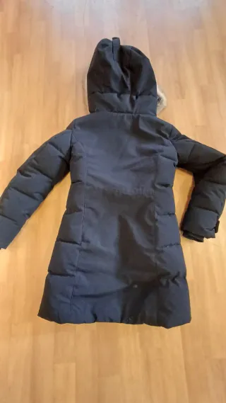 Abrigo Zara Negro Talla S No es mi talla.