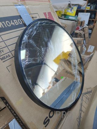 Specchio rotondo da bagno a muro - Songmics