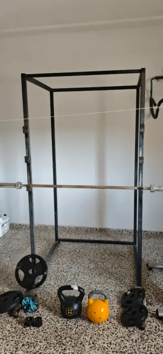 Equipo de entrenamiento en casa