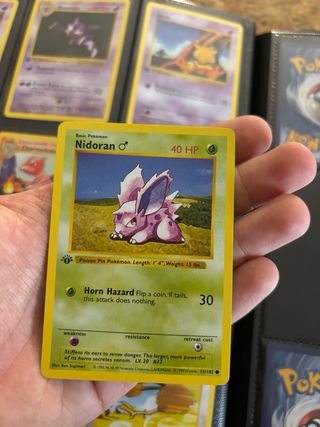Cartas de Pokémon 1ª Edición Tipo Planta