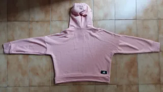 Sudadera Adidas color salmón