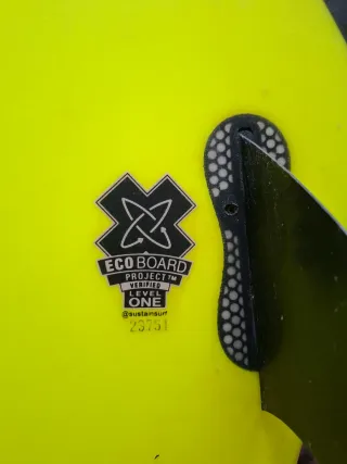 Tabla Surf Pukas Link Carbono Epoxi 32,5litros