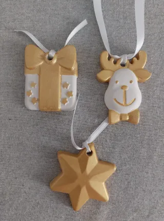 Addobbi Natalizi per l'albero o come chiudipacco