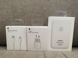 Batteria esterna iPhone + Caricatore Apple