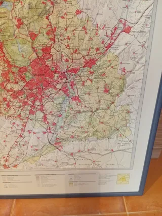 Mapa 3D Comunidad de Madrid