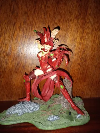 Figuras Warcraft Elfa Sangre e Illidan