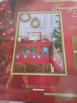 Tovaglia Natalizia 12 posti