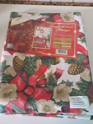 Tovaglia Natalizia 12 posti